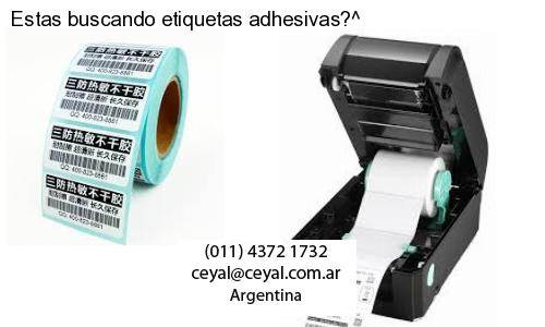 Estas buscando etiquetas adhesivas?^